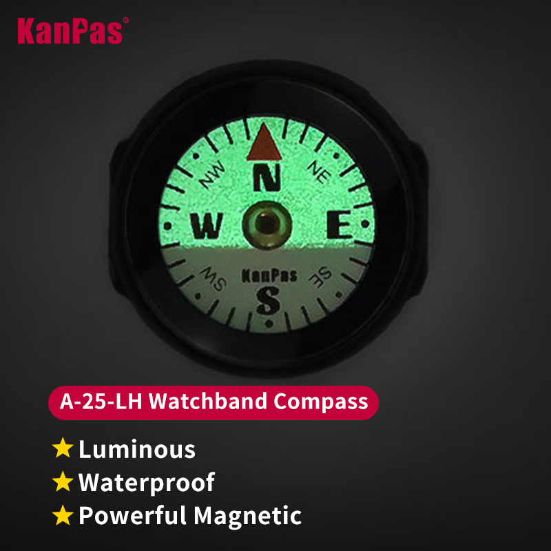 Compass Lensatic - Bracelet de montre KANPAS avec boussole,