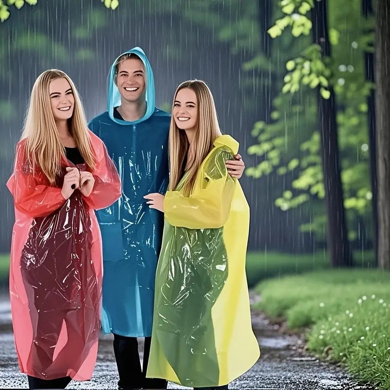 15/30 pièces de ponchos de plu - Emergency Poncho Rain avis et prix