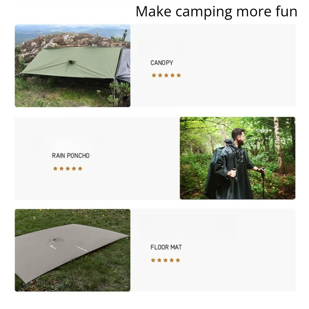 2026 Pour le camping et la ran - Emergency Poncho Rain avis et prix